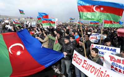 Demonstration in Baku